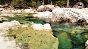 stream of melt water with big rocks | the DAWN Method
